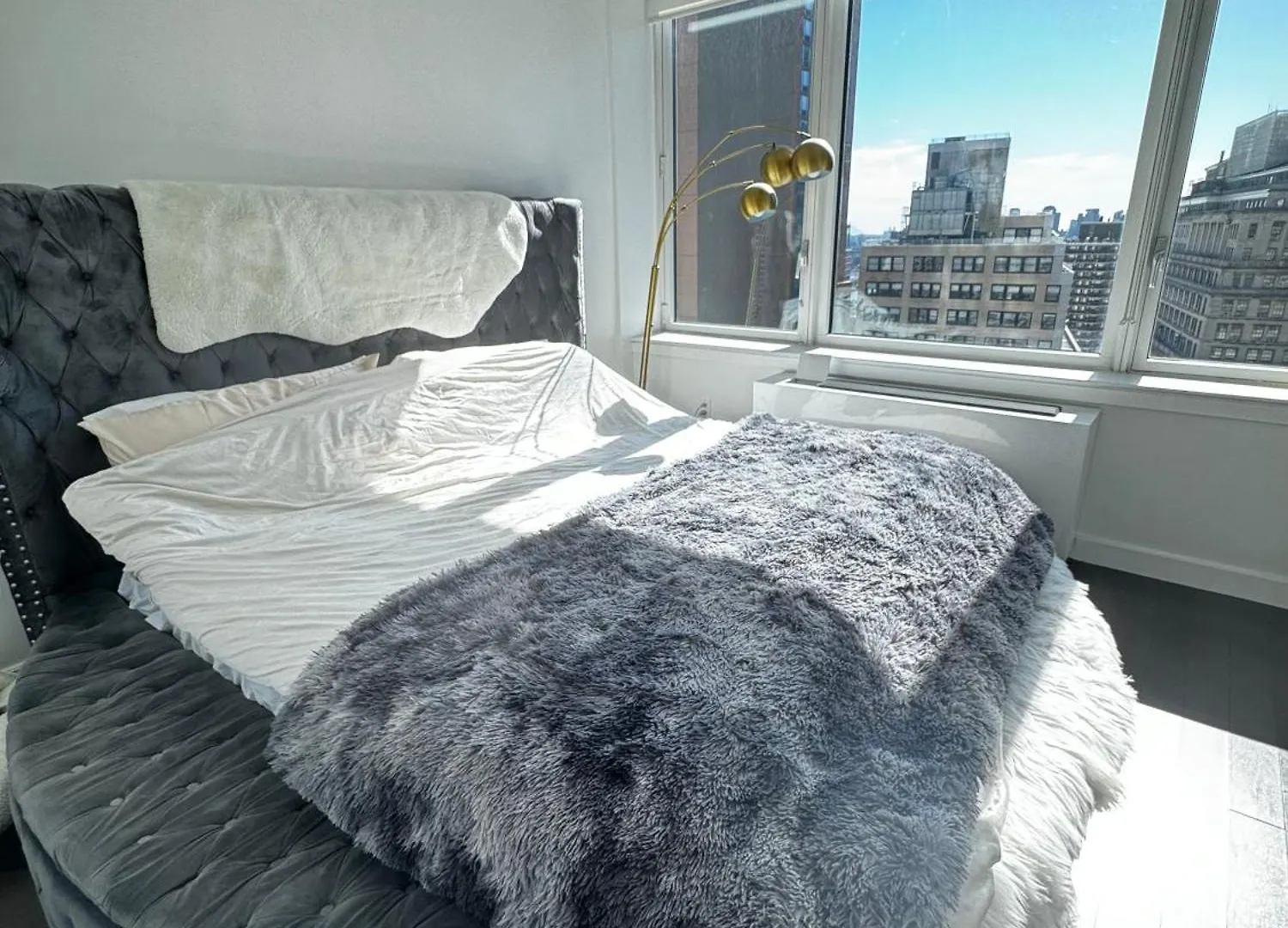 Appartement Chic Skyline 1Br Retreat à New York